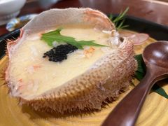 红毛蟹壳蒸蛋-蟹田居·活蟹料理(东城店)