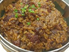 糯米蒸牛肉-刘胖子家常菜·蹄花焖藕(中南店)