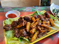 烤兔-四姑娘山阿巴郎·藏式花园餐厅