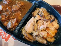 红烧排骨香菇鸡腿双拼蒸饭-真功夫(搜秀城店)