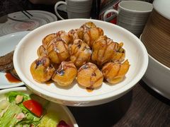 干果糖霜冰川茄子-庐灶江南·江南菜·四合院Bistro(东直门雍和宫·原华侨宾馆店)