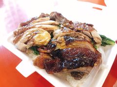 油鸡拼烧鹅饭-九爺雞(文德路店)