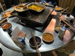 砂锅脑花-胡四哥特色火盆烧烤(总店)