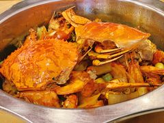 香辣蟹炒菜-秦记香辣蟹(松榆里店)
