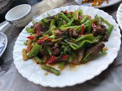 芹菜牛肉-新疆风味冷水鱼庄(友谊峰路店)