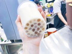 桂花乌龙拿铁加芋圆波霸-茉沏(光启城店)