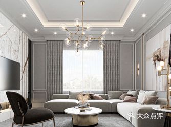 130㎡如豪宅般精致，华丽无比