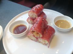 红米脆皮鲜虾肠-蝴蝶里·粤菜·点心(滨江龙湖店)