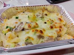 奶油培根焗饭-蘑菇餐厅(小火瓦巷店)