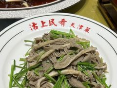 芫爆肚丝-沽上民肴·海鲜锅贴·天津菜(福州道鸿正家园店)