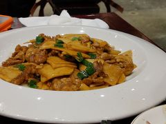 马蹄笋炒肉片-健眺小海鲜(临海后山店)