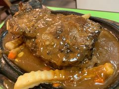 铁板西冷牛排-胜利茶餐室