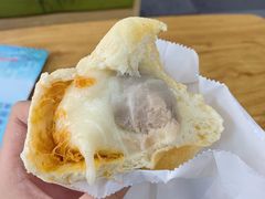 玉米粉芋泥麻薯代餐面包-啊噗吐呦现场烘焙(麦凯乐店)