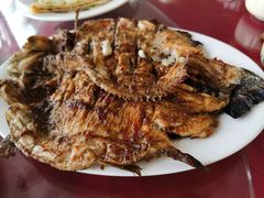 烤虹鳟鱼-北京龙庆四季香农家饭庄·灶台鱼·碳烤虹鳟鱼(龙庆峡店)