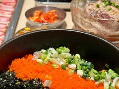 飞鱼籽泡菜烤饭-蚂蚁洞·烤肉大营地(上海静安大悦城店)