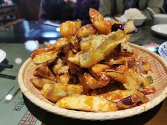 焦烧杭茄-松针蔡记蒸饺(花园路店)