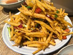 干煸藕丝-静一餐厅·湖北菜(前门创始店)