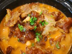 鹰嘴豆烧蹄筋-巴依老爷新疆美食(常营店)