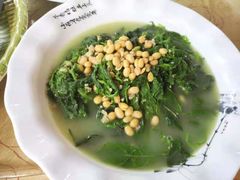 白豆肉茸浸桑叶-水乡人家私房菜(逢简店)