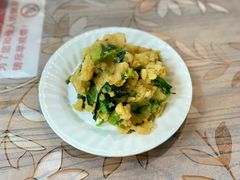 小白菜土豆泥-韩师傅老大同刀削面(北苑路店)