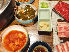 -明洞阿姨·韩式酱蟹烤肉·创意料理(三元桥店)