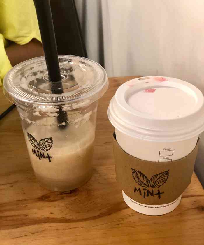 mint coffee(文溪店)-"开在家楼下的一家咖啡馆,隔壁是一家画画和.