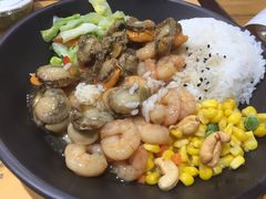 鲜虾扇贝饭-海盗虾饭·剥好的小龙虾饭(上地辉煌店)