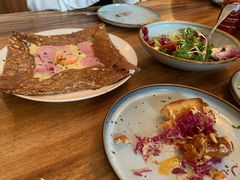 巴黎火腿鸡蛋芝士蘑菇可丽饼-RAC BAR(安福路店)