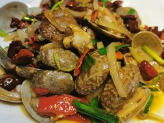 辣炒花甲螺-南海渔家•海鲜•正宗海南菜(海棠湾店)