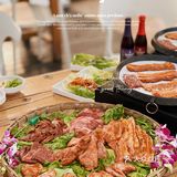 在花园里吃烤肉是一种什么体验呢⁉️  