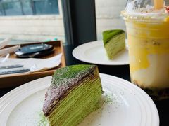 -36抹茶·千层与鲜果茶(欢乐海岸店)