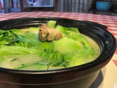 均安烧骨煲大芥菜-龙桥私厨·姜花菊花过桥鱼·顺德菜(容桂店)