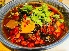 海鲜毛血旺-绿茶餐厅(西单老佛爷店)