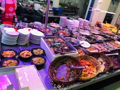 自助取餐区-龙眼南白粥六顺白粥