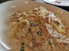 奶油培根意大利面-WOLFGANG PUCK KITCHEN & BAR(迪士尼小镇店)