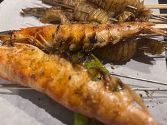 烤虾-潮庭·大连海鲜·炭火烧烤·扇贝王(大连店)