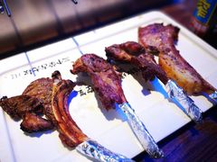 苏尼特秘制烤羊排-三个蒙古大叔羊肉串(大宁店)