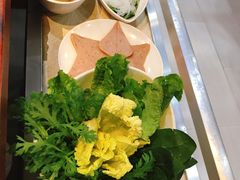 蔬菜拼盘-云中鱼蒸汽石锅鱼(浦东食品城店)