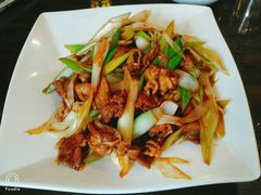 葱爆羊肉-刘妈菜馆(磁器口店)