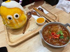 芒果牛奶棉棉冰-怪物的冰与火(天虹商场中山路店)