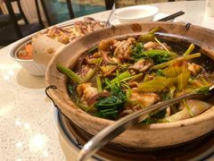 酸菜啫牛蛙-潮庭港式茶餐厅·熊仔奶茶(同济广场店)