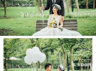 森林日记||惊艳朋友圈的森系婚纱照 