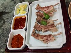 小份的手抓羊肉。-东方亚克西餐厅(西康路店)