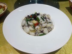 韭菜墨鱼仔-白家大院·王府宫廷菜(苏州街店)