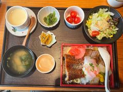 鳗鱼饭牛小排双拼定食-千懿六本木酒场(常熟路店)