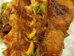 烤铁板鱿鱼板-孟记粥铺·家常菜·烧烤·粥(亚运村店)