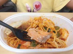 大虾烟熏三文鱼细面-榖屋house of flour(张江首店)