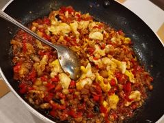 干锅蛋香花猪肉-时间仓(月湖公园店)