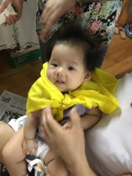 点击看大图 -龙文宝贝上门婴儿理发满月剃胎毛(总店)