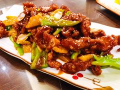 百合菠萝酥牛柳-津菜宋记老房子(鼓楼店)